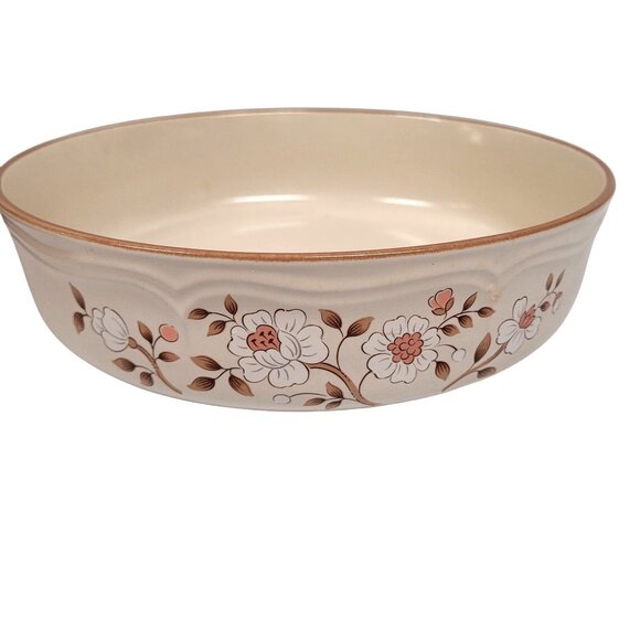 The Covington Edition Idlewild 9" Round Baker Vegetable Stoneware Casserole Bowl - Picture 1 of 8